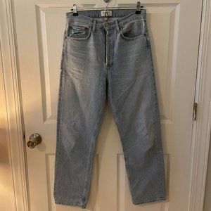 90's Pinch Waist High Rise Straight, Size 27